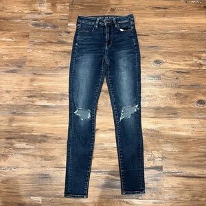 American Eagle Distressed Skinny Jeans